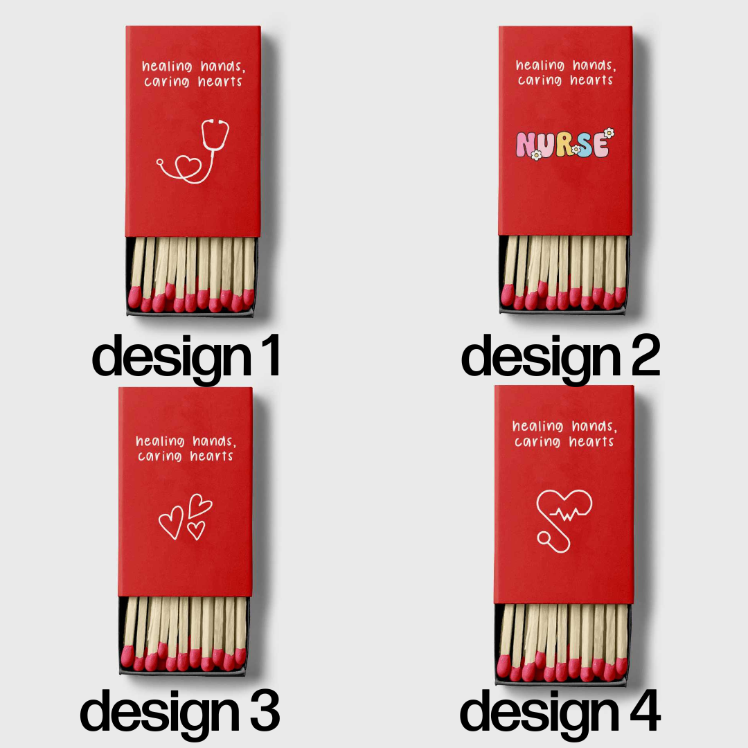Nurses Week Matchboxes (Set of 3)