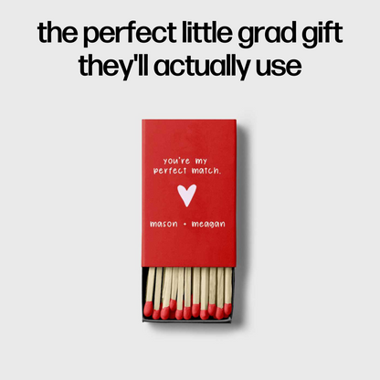 Class of 2025 Custom Matchbox (Set of 3)