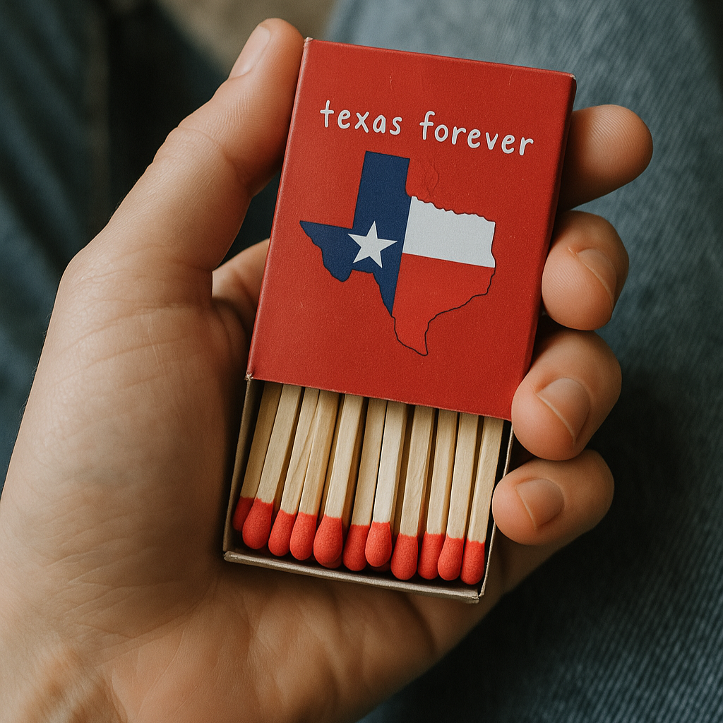 Texas Forever Matchboxes (Set of 3)