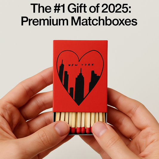 NYC Has My Heart Matchboxes (Limited Edition Sets of 3)