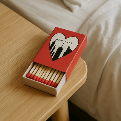 NYC Has My Heart Matchboxes (Limited Edition Sets of 3)